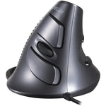 DELUX M618 6-Keys Vertical Handheld Mouse Ergonomic Wired Mouse, Cable Length: 1.5m, Wired