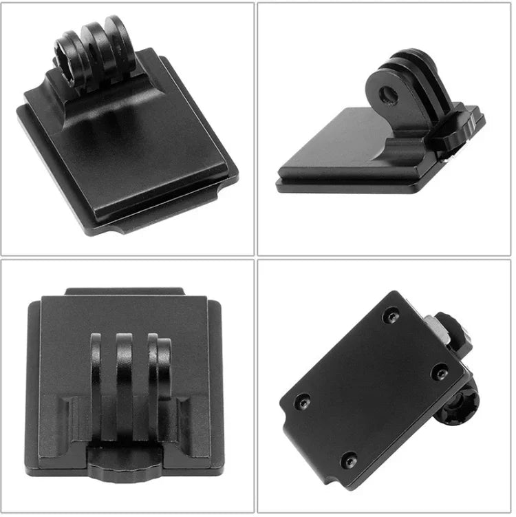 Adaptateur de base de casque support fixe de chasse CS NVG pour GoPro HERO9 Black /HERO8 Black /7 /6 /5 /5 Session /4 Session /4 /3+ /3 /2 /1, DJI Osmo Action, Xiaoyi et autres caméras d'action, version améliorée, version classique