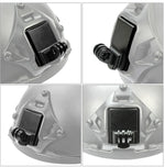 Adaptateur de base de casque support fixe de chasse CS NVG pour GoPro HERO9 Black /HERO8 Black /7 /6 /5 /5 Session /4 Session /4 /3+ /3 /2 /1, DJI Osmo Action, Xiaoyi et autres caméras d'action, version améliorée, version classique