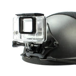 Adaptateur de base de casque support fixe de chasse CS NVG pour GoPro HERO9 Black /HERO8 Black /7 /6 /5 /5 Session /4 Session /4 /3+ /3 /2 /1, DJI Osmo Action, Xiaoyi et autres caméras d'action, version améliorée, version classique