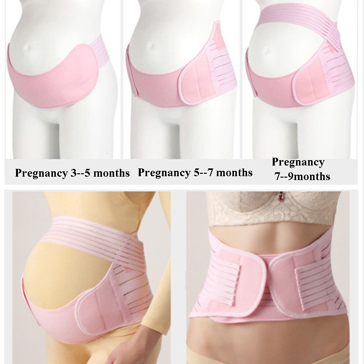 Ceinture de soutien de grossesse en trois pièces respirante pour femmes enceintes avant l'accouchement, S, M, L, XL, XXL