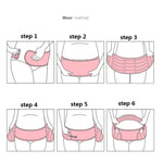 Ceinture de soutien de grossesse en trois pièces respirante pour femmes enceintes avant l'accouchement, S, M, L, XL, XXL
