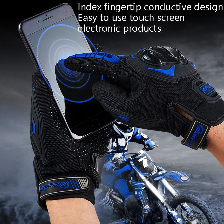 Riding Tribe MCS-17 Gants de moto à écran tactile pour l'extérieur, M, L, XL, XXL