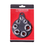 4 PCS Tracheer Dedicated Disassembled Automobile Air Conditioning Repair Tool, 7 In 1 Air Conditioning Repair Tool