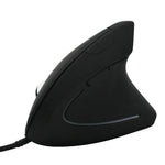 JSY-5 Souris USB filaire optique verticale à 6 boutons laser