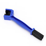 1 ensemble BG-7168 brosse de nettoyage pour vélo et moto brosse à chaîne à trois faces, couleur : bleu + petite brosse, 5 pièces rouges, 5 pièces bleues, 5 pièces noires, rouge + petite brosse, bleu + petite brosse