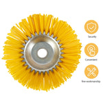 Brosse de désherbage à fil en nylon de 8 pouces, tête de machine à désherber type bol, Brosse de désherbage 8 pouces