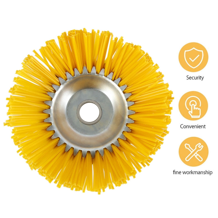 Brosse de désherbage à fil en nylon de 8 pouces, tête de machine à désherber type bol, Brosse de désherbage 8 pouces