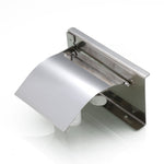 Porte-rouleau de papier en acier inoxydable 4103, support de téléphone portable, porte-serviettes en papier pour salle de bain d'hôtel, couleur : miroir, noir