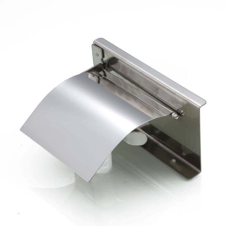 Porte-rouleau de papier en acier inoxydable 4103, support de téléphone portable, porte-serviettes en papier pour salle de bain d'hôtel, couleur : miroir, noir
