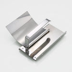 Porte-rouleau de papier en acier inoxydable 4103, support de téléphone portable, porte-serviettes en papier pour salle de bain d'hôtel, couleur : miroir, noir