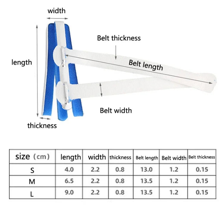 Attelle Fixe pour Fracture du Doigt, Protecteur de Doigt Droit, Orthèse Articulaire du Doigt pour Luxation, S, M, L