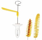 Coupe-frites Tornado, trancheuse en spirale pour pommes de terre, outils de cuisson pour chips de pommes de terre, coupe-spirale pour pommes de terre