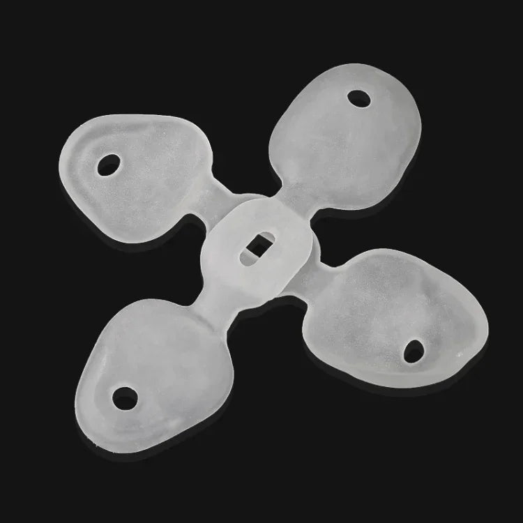 Correcteur d'hallux valgus grand pied en SEBS, bande de correction souple et confortable, 1 paire, SEBS Blanc