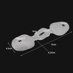 Correcteur d'hallux valgus grand pied en SEBS, bande de correction souple et confortable, 1 paire, SEBS Blanc