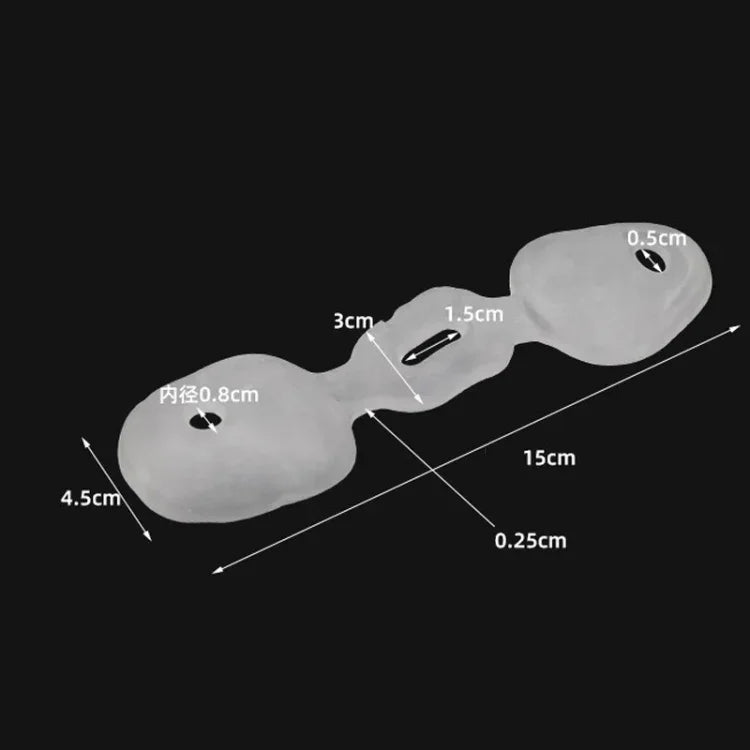 Correcteur d'hallux valgus grand pied en SEBS, bande de correction souple et confortable, 1 paire, SEBS Blanc