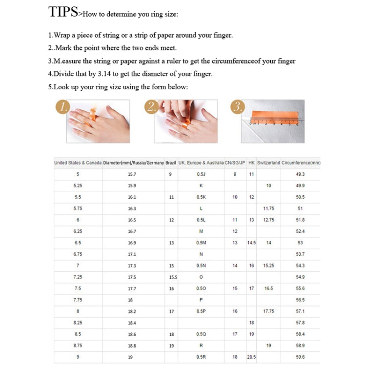 Bague simple en nano-céramique, en acier titane avec zircon, 10, 7, 8, 9, 6