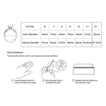 Bagues classiques en émail et strass pour homme, tailles 7, 8, 9, 10, 11, 12