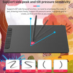 Tablette numérique VEIKK VK1060PRO, tablette de dessin électronique pour peinture à la main, peut être connectée à un téléphone portable, VK1060PRO