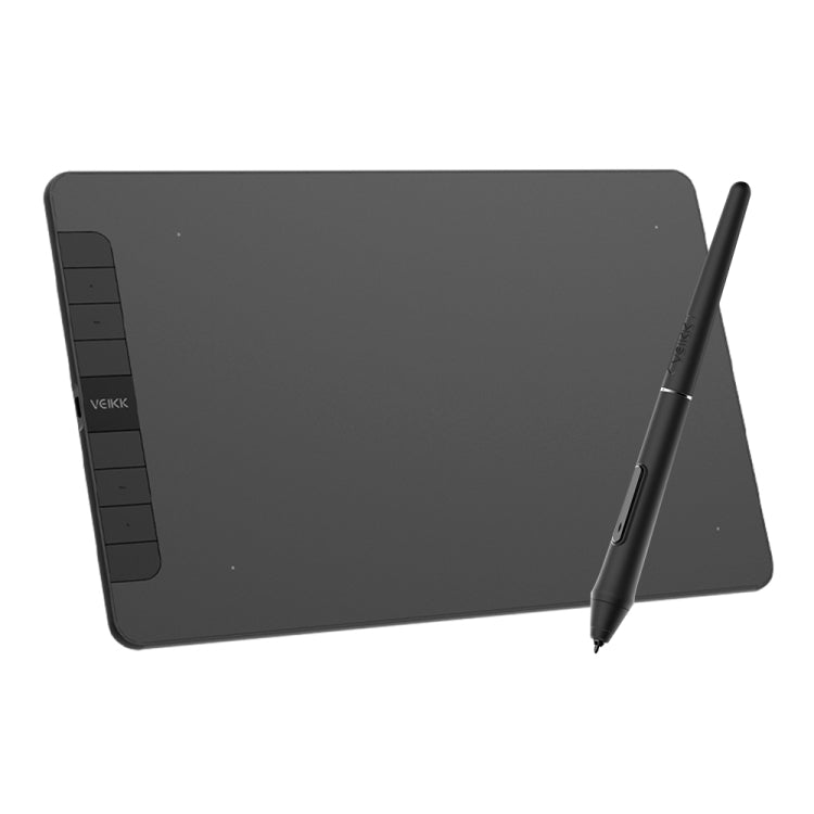 VEIKK VK1060 Tablette graphique pour peinture numérique pouvant être connectée à un téléphone portable, VK1060