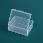 Boîte rectangulaire transparente en plastique PP, 30 pièces, boîte universelle pour le rangement de pièces et d'outils, 30 pièces