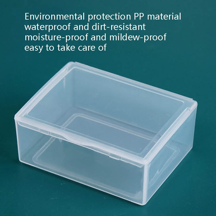 Boîte rectangulaire transparente en plastique PP, 30 pièces, boîte universelle pour le rangement de pièces et d'outils, 30 pièces