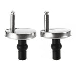 1 paire 3903 écrou d'installation de charnière de siège de toilette en alliage de zinc vis d'installation à dégagement rapide