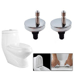 1 paire 3903 écrou d'installation de charnière de siège de toilette en alliage de zinc vis d'installation à dégagement rapide