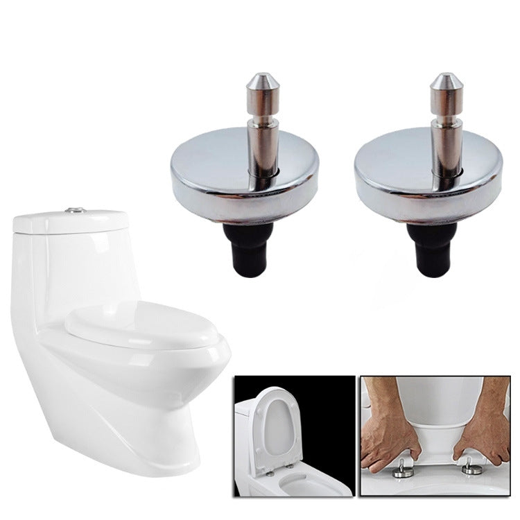 1 paire 3903 écrou d'installation de charnière de siège de toilette en alliage de zinc vis d'installation à dégagement rapide