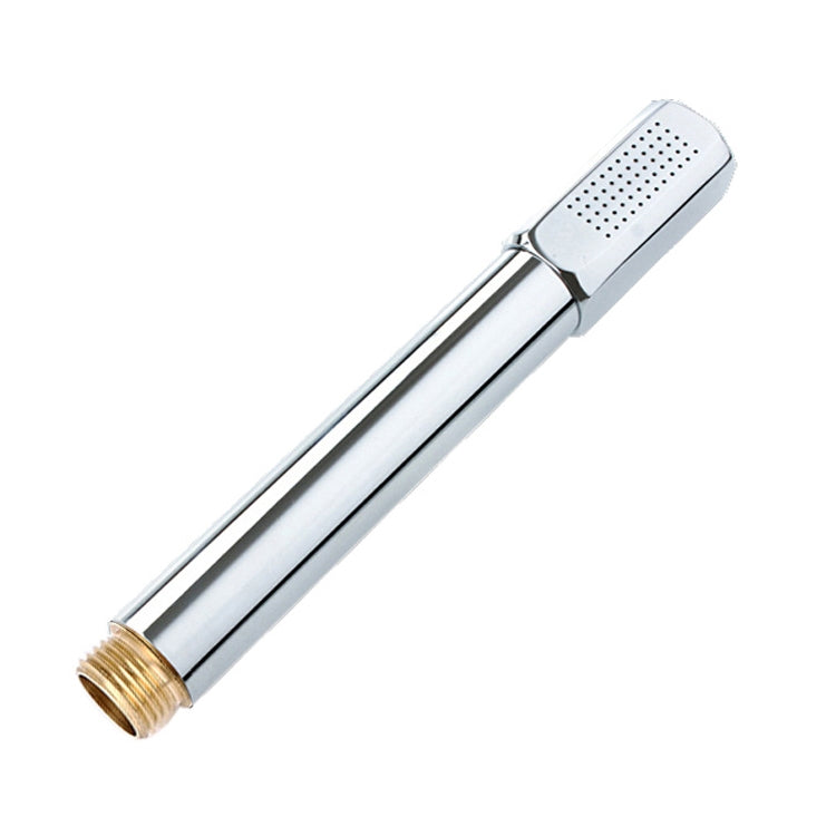 Pommeau de douche à main sous pression en laiton et acier inoxydable, carré, rond
