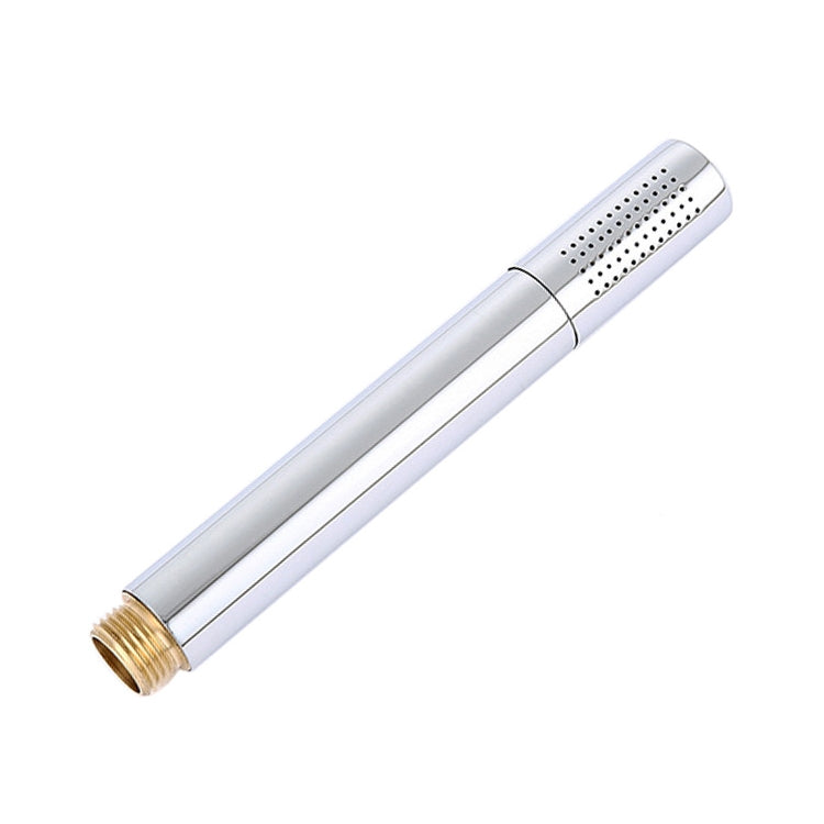 Pommeau de douche à main sous pression en laiton et acier inoxydable, carré, rond