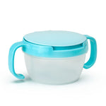 Bol à collations pour bébé, vaisselle anti-renversement pour enfants, rotation 360°, assiette solide pour bébé, ustensiles d'alimentation pour bébé