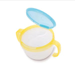 Bol à collations pour bébé, vaisselle anti-renversement pour enfants, rotation 360°, assiette solide pour bébé, ustensiles d'alimentation pour bébé