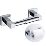 Porte-papier hygiénique rétractable à base carrée, Distributeur de papier toilette rétractable