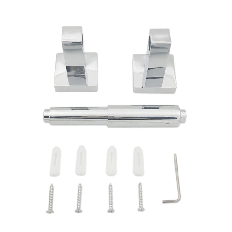 Porte-papier hygiénique rétractable à base carrée, Distributeur de papier toilette rétractable
