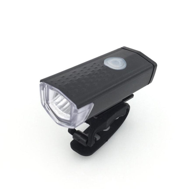 Lampe rechargeable USB pour vélo, étanche, ensemble phare et feu arrière, phare + feu arrière (noir)