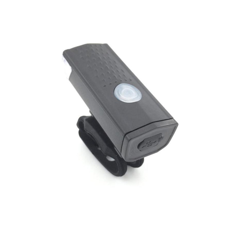 Lampe rechargeable USB pour vélo, étanche, ensemble phare et feu arrière, phare + feu arrière (noir)