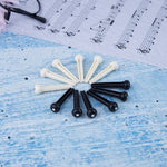 100 clous coniques en plastique pour cordes de guitare