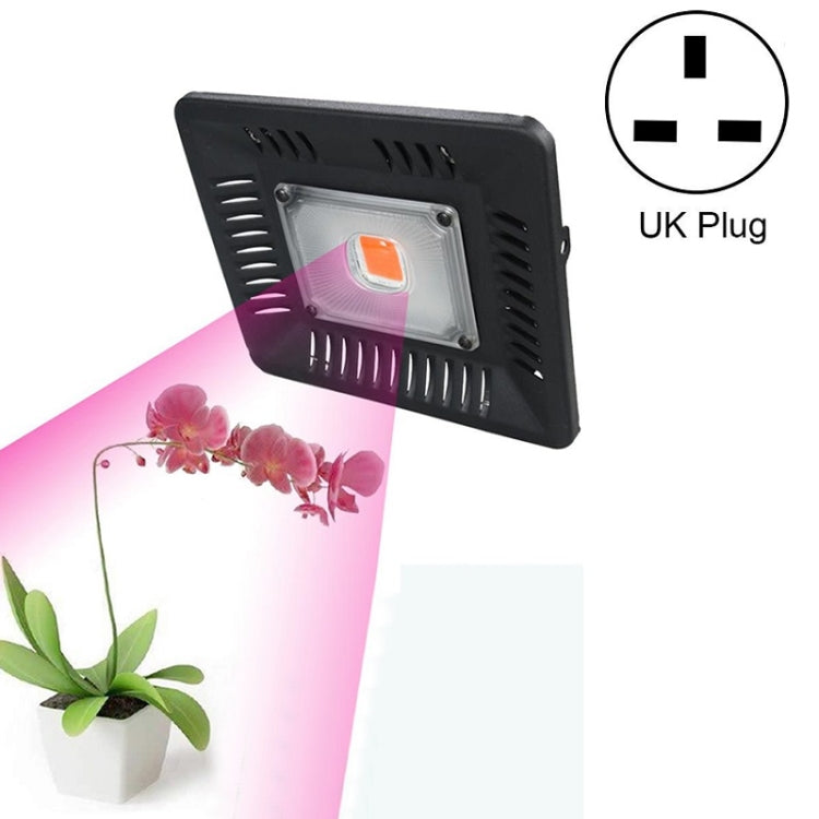 Lampe de croissance LED ultra-mince, spectre complet COB, pour légumes, fruits et fleurs en serre, avec prise, 50W prise UK, 150W prise UK, 50W prise US, 150W prise US, 50W prise EU, 150W prise EU, 50W prise AU, 150W prise AU