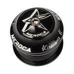 MEROCA roulement de direction Mountain Tower 44mm avec tube droit intégré, noir, rouge, bleu, vert, violet, or