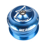 MEROCA roulement de direction Mountain Tower 44mm avec tube droit intégré, noir, rouge, bleu, vert, violet, or