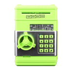 Tirelire Coffre-fort Mot de passe Enfants Jouet Distributeur Automatique de Billets, Noir Rouge, Blanc Bleu, Blanc Rose, Panda, Noir Rougeâtre, Vert, Rouge&Noir