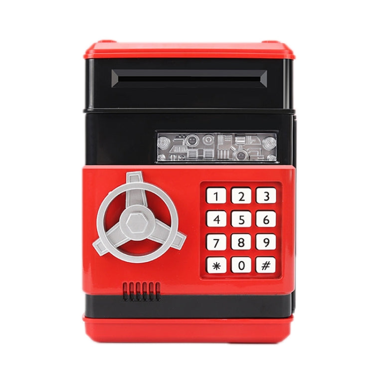 Tirelire Coffre-fort Mot de passe Enfants Jouet Distributeur Automatique de Billets, Noir Rouge, Blanc Bleu, Blanc Rose, Panda, Noir Rougeâtre, Vert, Rouge&Noir