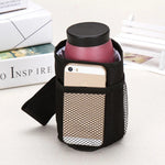 Sac spécial pour poussette bébé avec porte-gobelet latéral étanche, accessoires pour poussette bébé, Porte-gobelet suspendu pour poussette