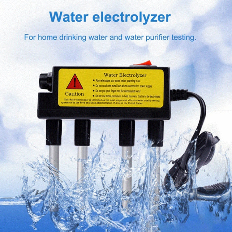2 pièces d'outils de test d'électrolyse domestique, testeur de pureté de l'eau, testeur de pH, testeur de qualité de l'eau