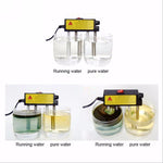 2 pièces d'outils de test d'électrolyse domestique, testeur de pureté de l'eau, testeur de pH, testeur de qualité de l'eau
