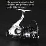 Moulinet de pêche 13 axes anti-eau de mer, moulinet spinning tout métal, planche en fer, moulinet de pêche pour bateau, types 1000, 2000, 3000, 4000, 5000, 6000, 7000