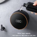 Distributeur de savon mousse intelligent mural W1 à capteur infrarouge, chargement USB, blanc, noir