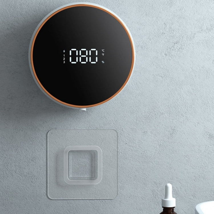 Distributeur de savon mousse intelligent mural W1 à capteur infrarouge, chargement USB, blanc, noir