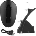 Station de charge LED double port USB pour manettes PS4/PS4 Pro/PS4 Slim, compatible Sony PlayStation 4 (PS4/PS4 Pro/PS4 Slim).